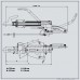Тормоз наката V-образный 351 ZA, 2000-3500 кг, з/у AK351, монтаж сверху или снизу